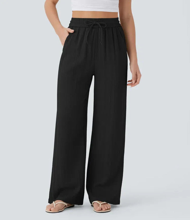 SARAH | EFFORTLESS WIDE-LEG TROUSERS