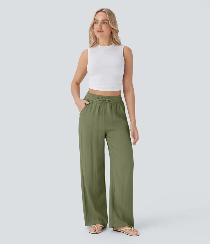 SARAH | EFFORTLESS WIDE-LEG TROUSERS