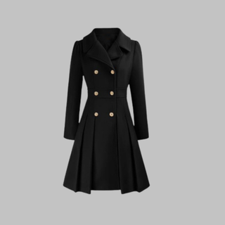 Amelia - Elegant Long Sleeve Coat