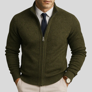 RAVINO ZIP-UP CARDIGAN