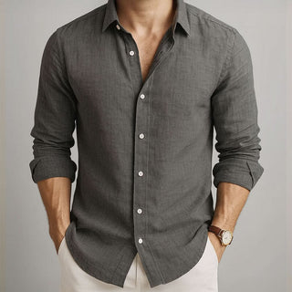 LEO SOFT-TOUCH LINEN SHIRT