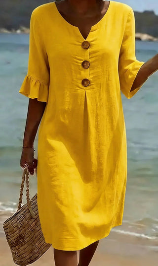 RADMILA | TEXTURED LONG SLEEVE DRESS