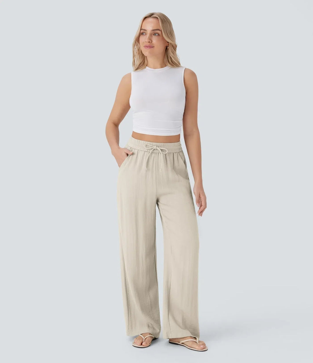 SARAH | EFFORTLESS WIDE-LEG TROUSERS