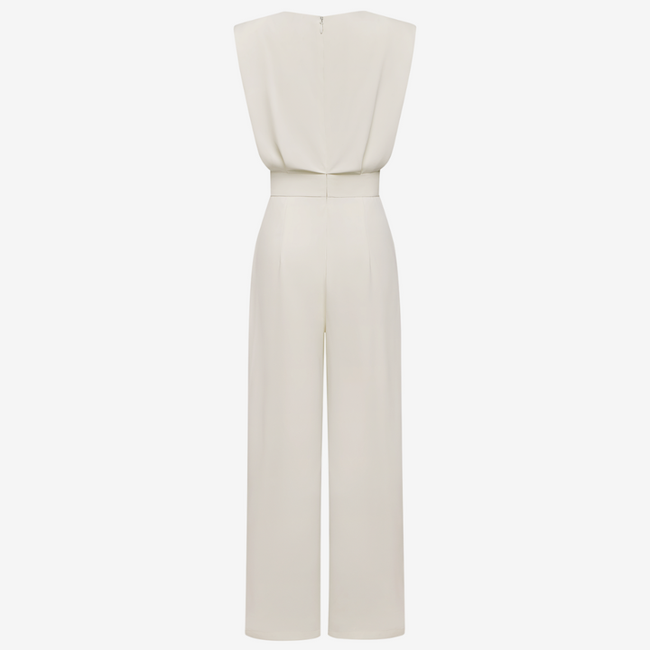 CYNTHIA | JUMPSUIT WITH DEFINED WAIST