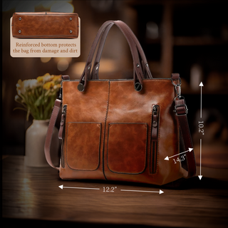 Nancy - Timeless Elegance Leather Shoulder Bag
