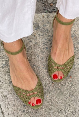 ISADORA | REFINED WOVEN SANDALS