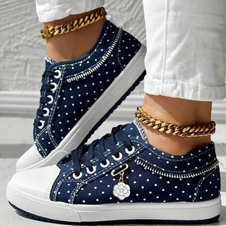 Cara | Elegant Floral Print Sneakers