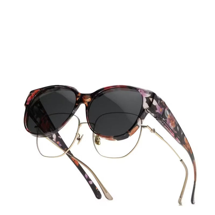 IRIS | POLARISED CAT EYE SUNGLASSES WITH UV400 (1+1 FREE)