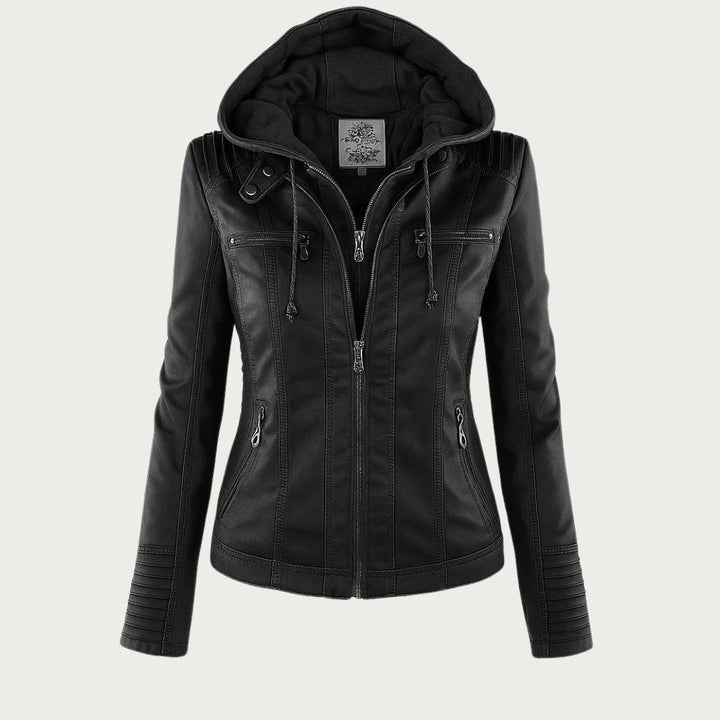 Monica | Robust and Elegant Leather Jacket