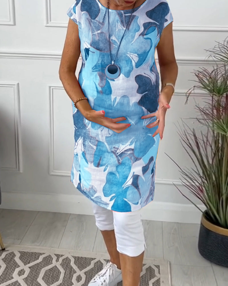 ANDREA | CASUAL FLORAL DRESS