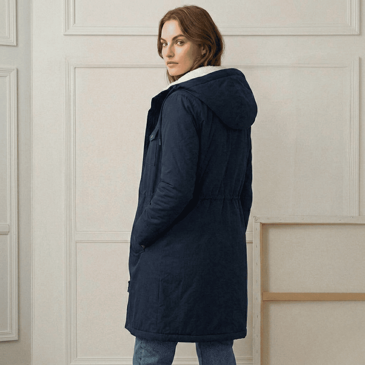 Cordelia™ | Cosy Hooded Weatherproof Coat