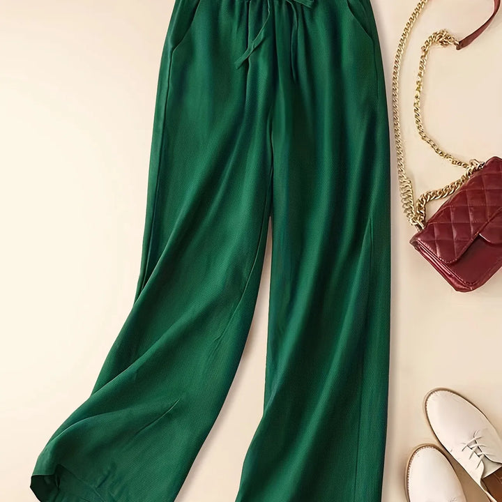 GAIL | EFFORTLESS WIDE-LEG TROUSERS