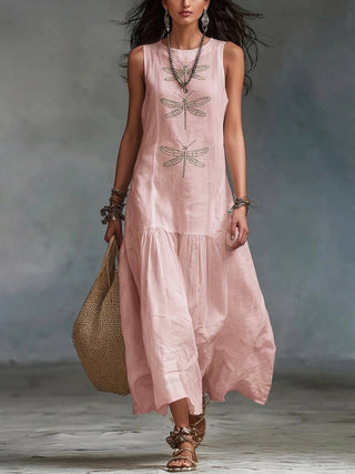 ROSAMOND | SLEEVELESS MAXI DRESS