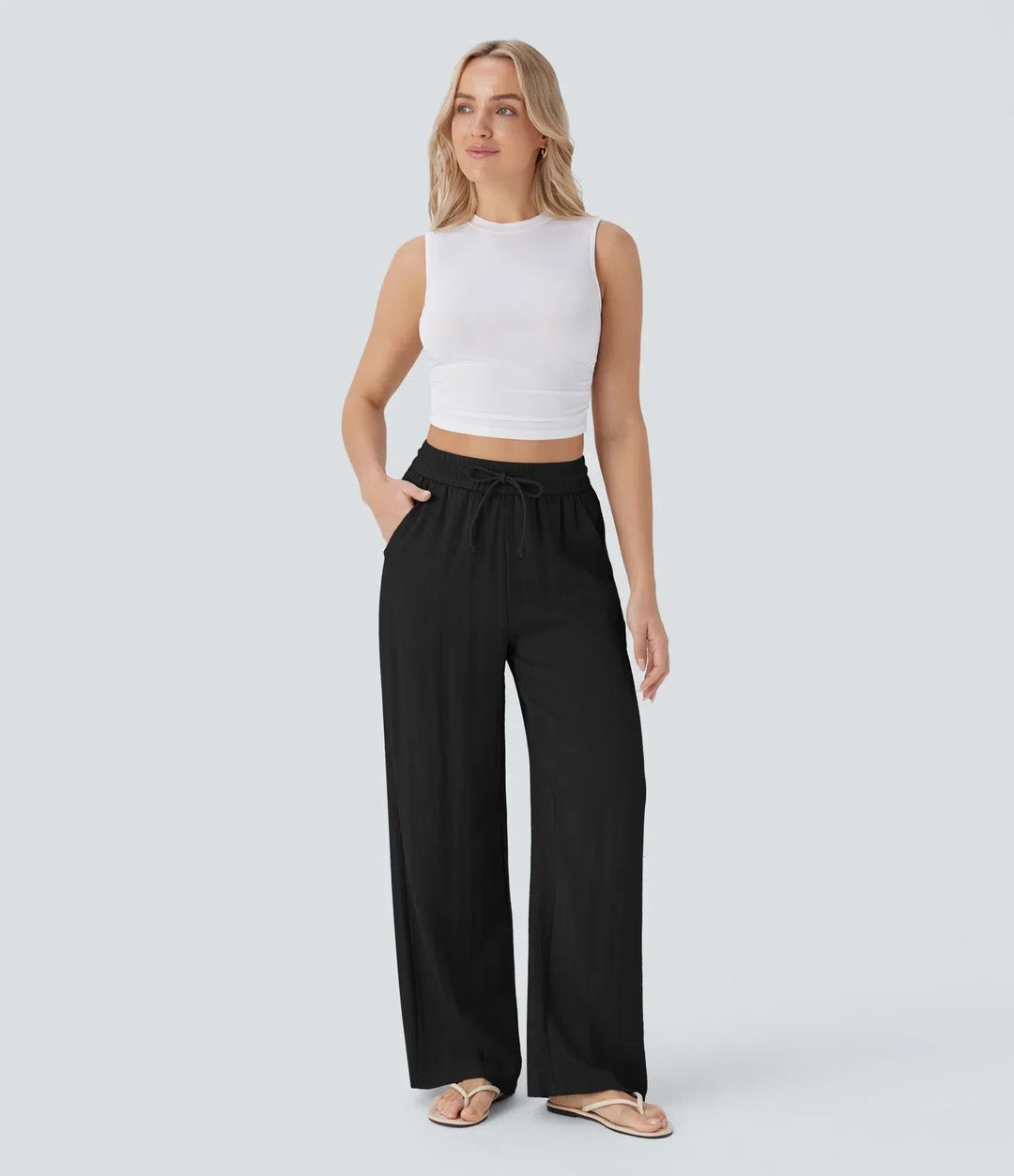 SARAH | EFFORTLESS WIDE-LEG TROUSERS