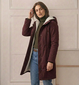 Constance™ | Cosy Hooded Weatherproof Coat