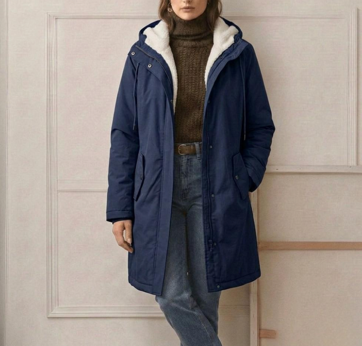 Cordelia™ | Cosy Hooded Weatherproof Coat