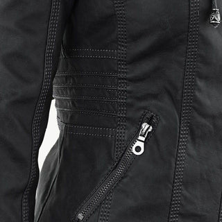 Monica | Robust and Elegant Leather Jacket