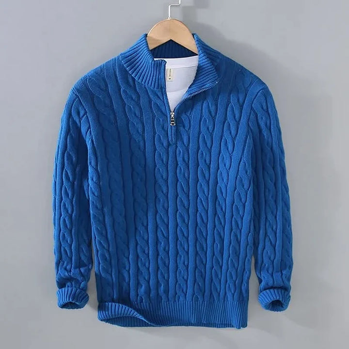 MILANO COTTON KNIT SWEATER