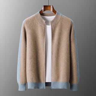 FERRARA CASHMERE ZIP-THROUGH JACKET