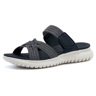 AVA | WOVEN STRAP ORTHOPEDIC SLIDE SANDALS