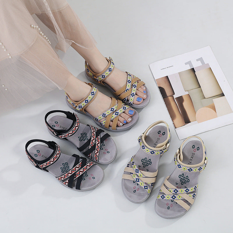 MADISON | COLORFUL BOHO ORTHOPEDIC SANDALS