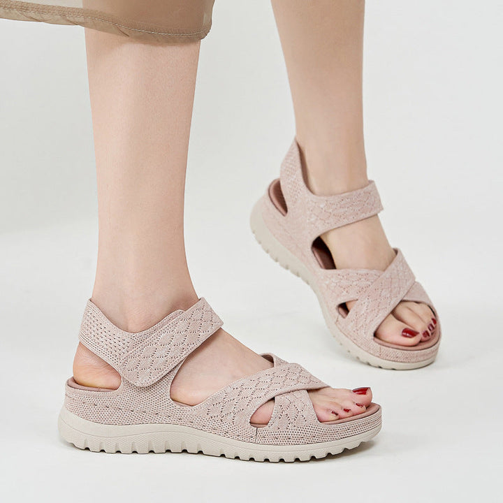 HAZEL | BREATHABLE KNIT ORTHOPEDIC SANDALS
