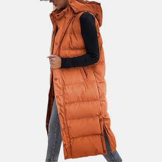 AUDREY | Maxi Hooded Puffer Gilet