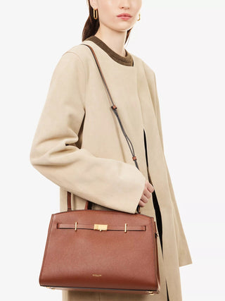 Amélisse - Stylish Midi Leather Handbag