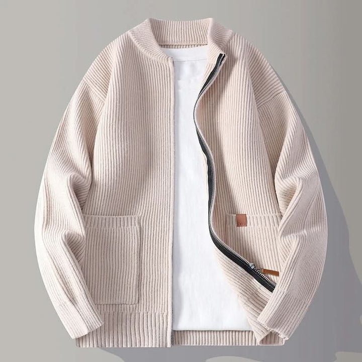NOVA RIB KNIT JACKET
