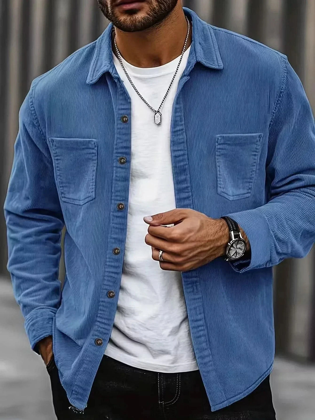 HARRIS CLASSIC CORDUROY SHIRT