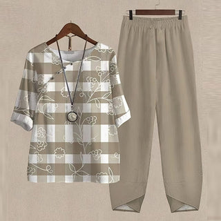 GWENDOLYN | COMFORTABLE CHIC SHIRT & TROUSER SET
