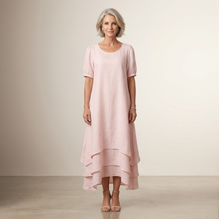 Rose - Flowing Tiered Maxi Dress