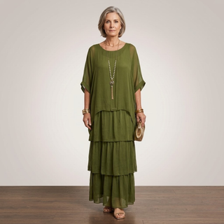 Bonnie - Elegant Flowing Maxi Dress