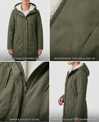 Marjorie™ | Cozy Hooded Weatherproof Coat