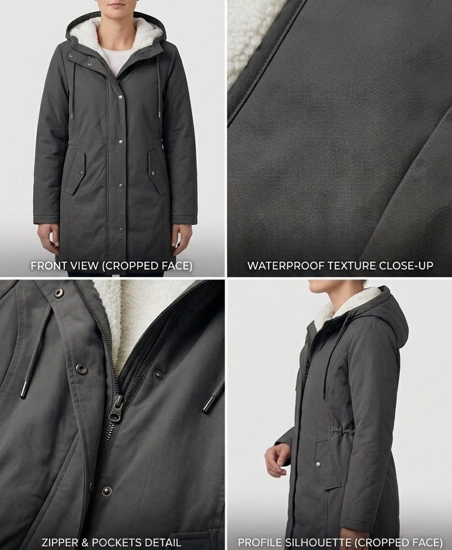 Matilda™ | Cosy Hooded Weatherproof Coat