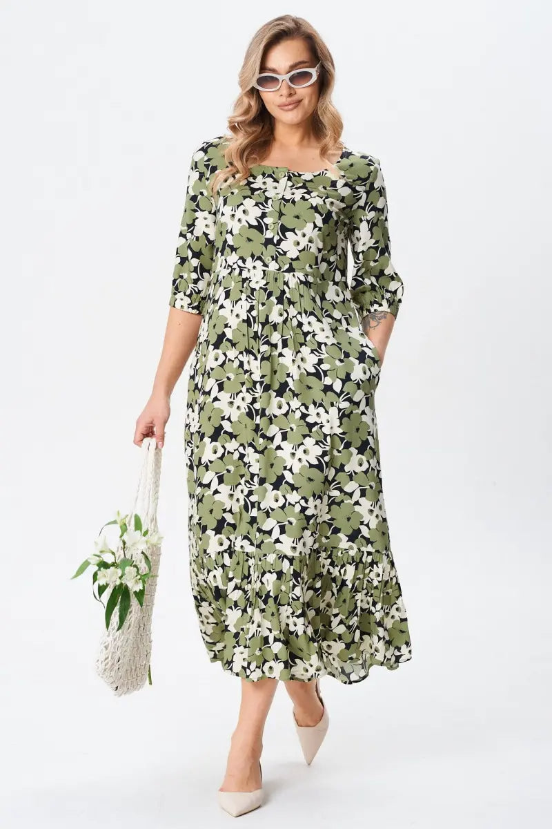 CELIA | RELAXED PLUS SIZE SUMMER DRESS