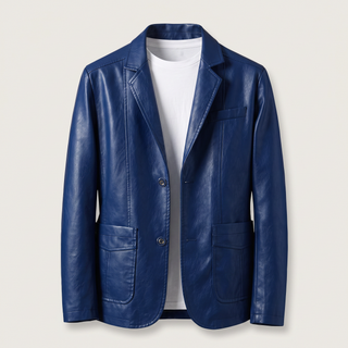 ALESSANDRO LEATHER BLAZER
