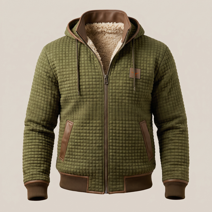 ARDEN LINED QUILTED FLEECE JACKET