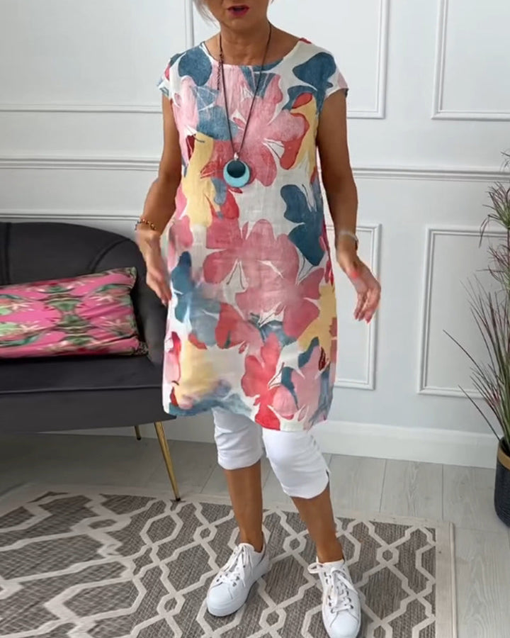 ANDREA | CASUAL FLORAL DRESS