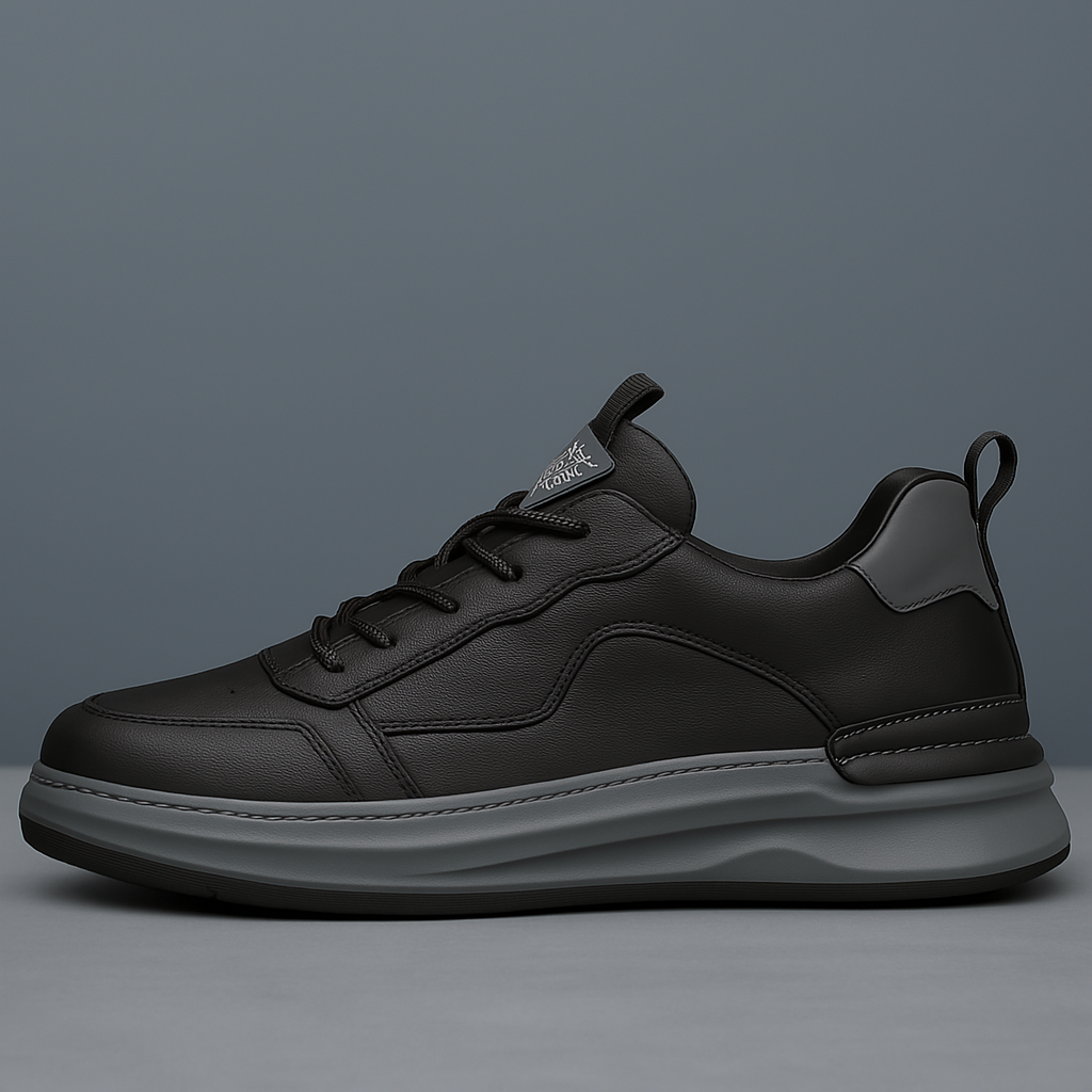 HUDSON LEATHER SNEAKERS