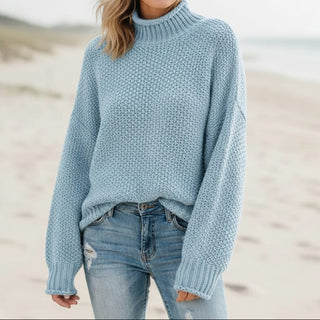 Chloe | Knit Loose Pullover Fashion Sweater