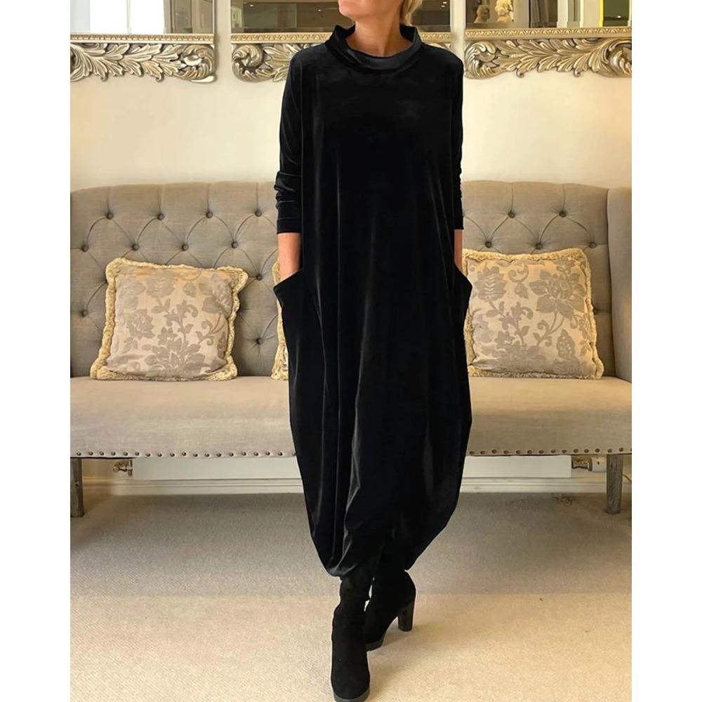 Etta – Elegant Autumn Dress with Pockets