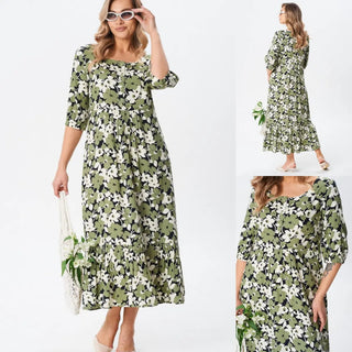 CELIA | RELAXED PLUS SIZE SUMMER DRESS