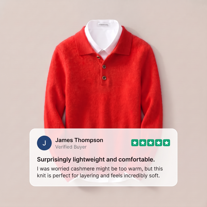 BELFORD CASHMERE POLO