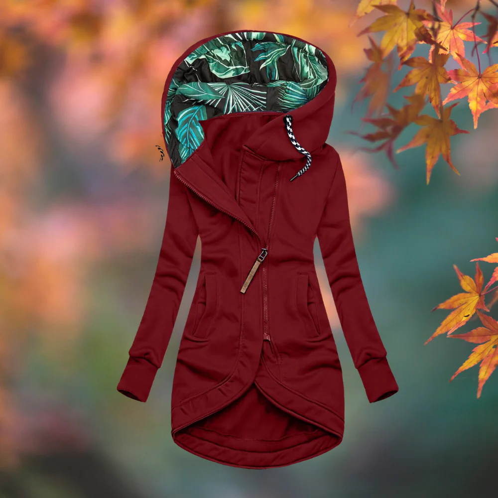Ann | Warm Hooded Mid-Season Jacket
