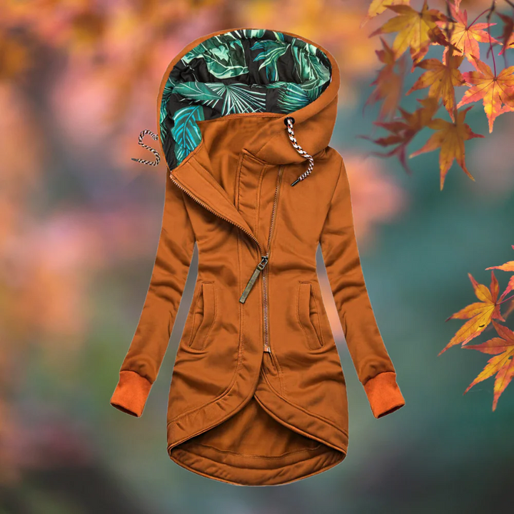 Ann | Warm Hooded Mid-Season Jacket