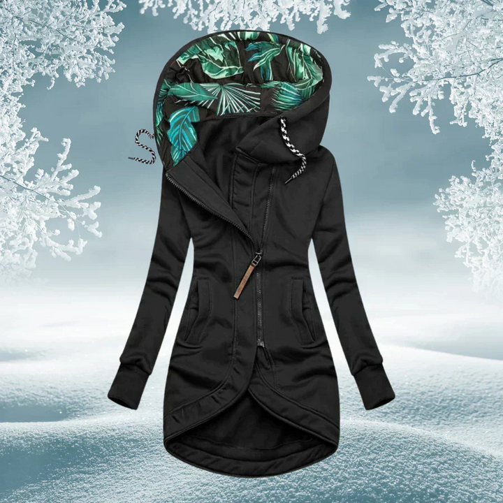 Ann | Warm Hooded Mid-Season Jacket