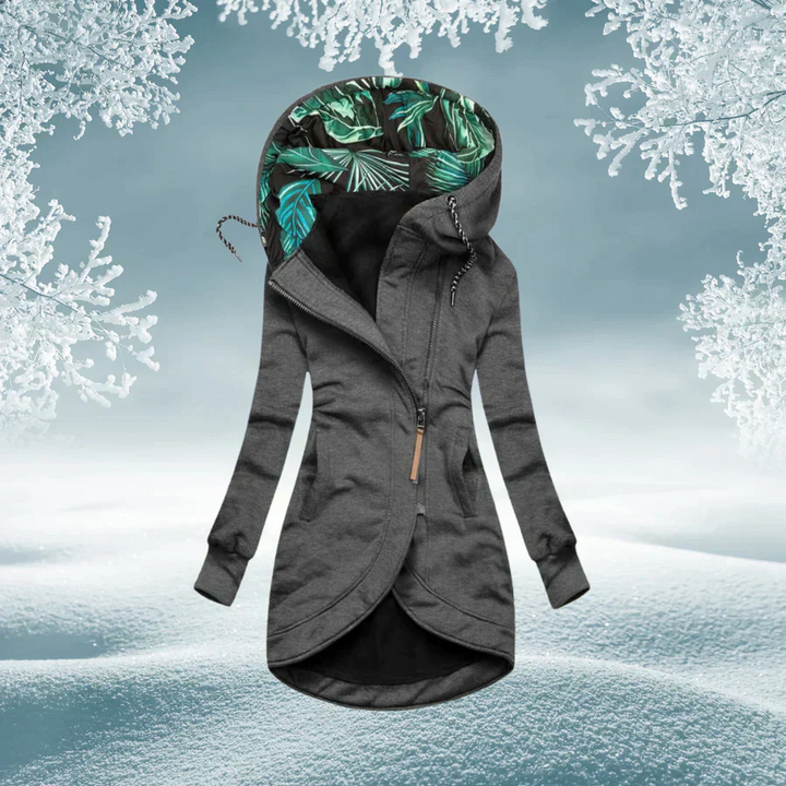 Ann | Warm Hooded Mid-Season Jacket
