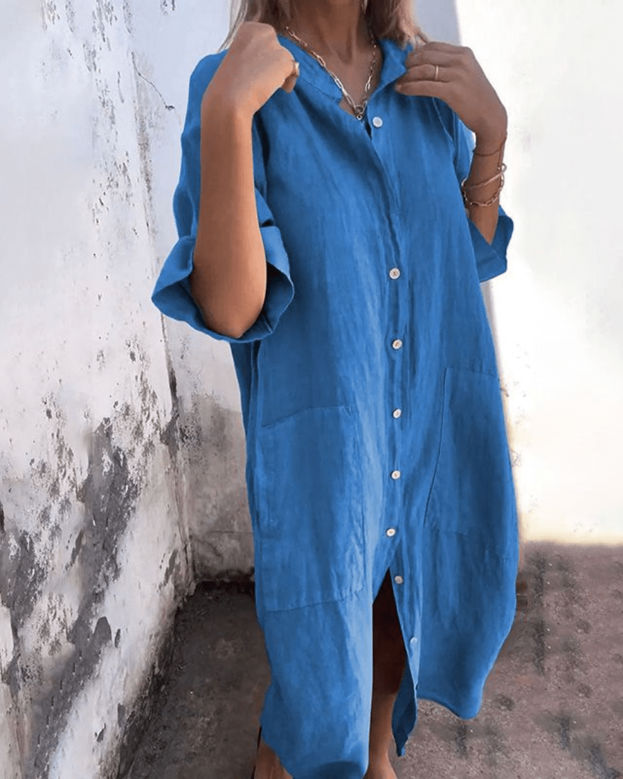 PHILIPPA | IBIZA STYLE SHIRT DRESS