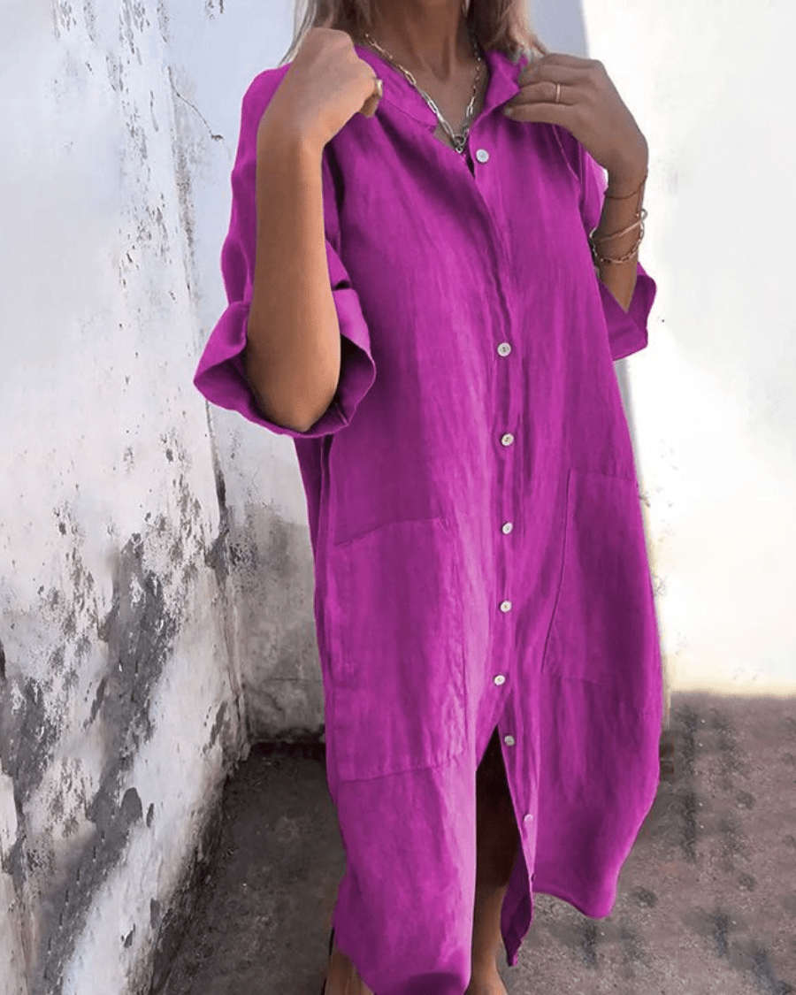 PHILIPPA | IBIZA STYLE SHIRT DRESS